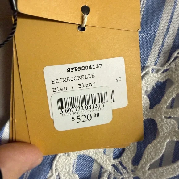 Majorelle Lace Trim Maxi Dress - Picture 8 of 8